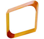 Losange en bois pour le jeu de la 9